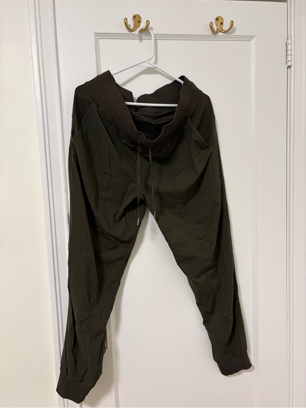 Lululemon Olive Green Track Joggers